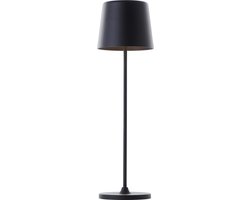 Brilliant Kaami oplaadbare Tafellamp - Buiten - LED 2W 3000K - 3 Stepdim - IP44 - Zwart