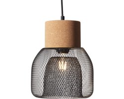 Brilliant Kurken hanglamp Flaka Ø 22cm - 82670/06