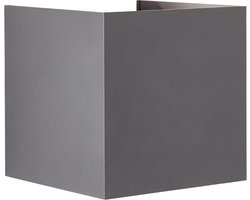 BRILLIANT lamp, hanglamp Arica 20x20cm zwart / houtkleur, 1x A60, E27, 60W, kabel kan worden ingekort / hoogte verstelbaar