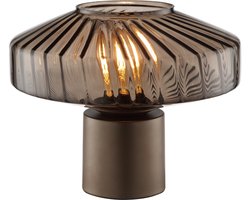 Brilliant Lyn - Tafellamp - 1-lichts - E27 - Koffie