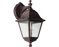 Brilliant Nissie - Buitenlamp - IP44 - E27 max 1x40W - Roestbruin