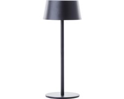 Brilliant Picco - oplaadbare Solar Tafellamp - Buiten - LED 4W 3000K - 3 Stepdim - IP44 - Zwart