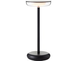 Brilliant Platon oplaadbare Tafellamp - Buiten - LED 2W 3000K - 3 Stepdim - IP44 - Zwart