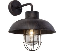 Brilliant Portland - Buitenlamp - Down - IP44 - E27 max 1x40W - Roest