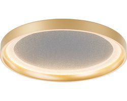 Brilliant Quito - Plafondlamp - LED 24W - Goud - Design - Glittereffect