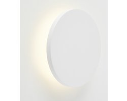 Brilliant Shadow - Wandlamp - LED 6W 3000K - Rond - Wit