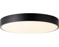 Brilliant Slimline - Plafondlamp - LED 36W - CCT - Zwart