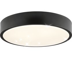 Brilliant Slimline Starry - Ø 29.3 cm - LED 6W - 4000K - Zwart/Wit