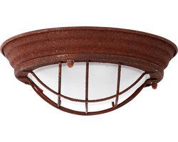 Brilliant TYPHOON - Plafondlamp - Roestkleurig;Zwart