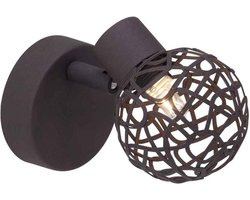 Brilliant VIRGO - Wandspot - Bruin - 33W