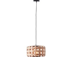 Brilliant Woodline - Hanglamp - E27 max 1x60W - Natuur/Zwart