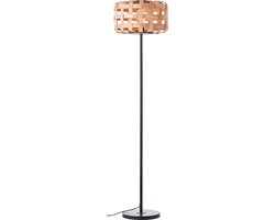 Brilliant Woodline - Vloerlamp - E27 max 1x60W - Natuur/Zwart