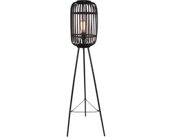 Brilliant WOODROW - Vloerlamp - Zwart