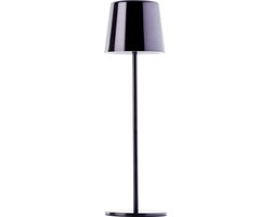 Brilliant Xaana - oplaadbare Tafellamp - Binnen & Buiten - LED 4W 3000K-6000K - 3 Stepdim - IP44 - Zwart