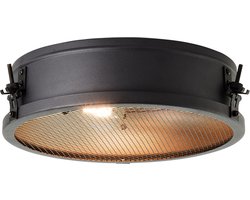 Brilliant ZOIS - Plafonnière - Zwart