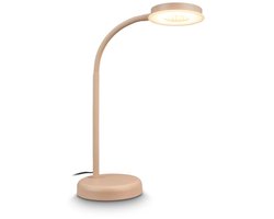 BRILONER Megg - LED Tafellamp - bureaulamp – dimbaar – touchbediening – warm wit licht – 12W – 800Lm – beige – 40cm