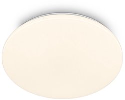 BRILONER Mojo – Badkamerverlichting – LED Plafondlamp voor badkamer – met warm wit licht – Ø30,5 cm – wit