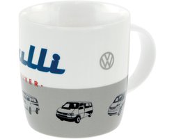 BRISA VW Collection - Volkswagen Keramische Koffie-Thee-Cappuccino Kop-Mok voor Keuken T1, T2, T3, T4, T5, T6 Bulli Bus (370 ml/Bulli driver/Kleurrijk)