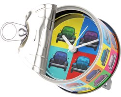 BRISA VW Collection - Volkswagen tafelklok, magnetische klok, MyClock ook personaliseerbaar, fotocadeau, VW-fan-verzamelobject