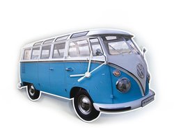 BRISA VW Collection - Wandklok in VW T1 Bulli Bus design