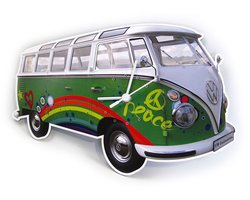 BRISA VW Collection - Wandklok in VW T1 Bulli Bus design
