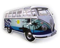 BRISA VW Collection - Wandklok in VW T1 Bulli Bus design