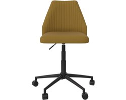 Brittany|Bureaustoel in Linnen Mosterd