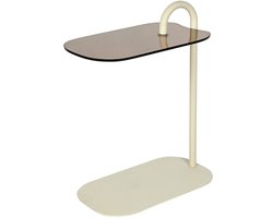 Brix - Bijzettafel Amy Beige - 48x30x65cm