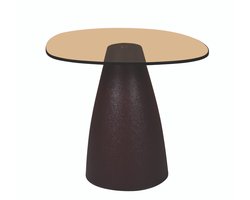 Brix - Bijzettafel - Brix Mylon Brown 50cm - Bruin
