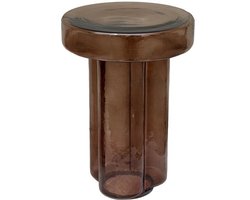 Brix Bijzettafel Lio Smoke Brown 37cm