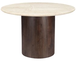 Brix - Eetkamertafel Bottecino Round - 120x120x76cm