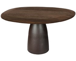 Brix - Eetkamertafel Marron Espresso - 140x120x76cm