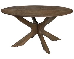 Brix - Eetkamertafel Montreaux Round Brown - 150x150x76cm
