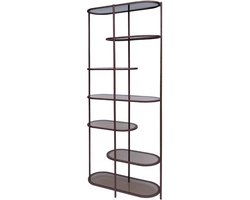 Brix - Kabinetkast Jill Burgundy - 35x85x190cm