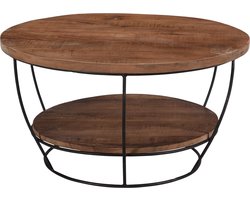 Brix - Salontafel Brix Evan - 65x65x34cm - Mangohout