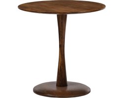 Brix - Salontafel Brix Vivian Bruin - 50x50x45 - Mangohout