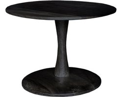 Brix - Salontafel Brix Vivian Zwart - 50x50x45 - Mangohout
