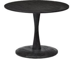Brix - Salontafel Brix Vivian Zwart - 60x60x38cm - Mangohout