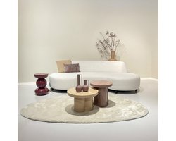 Brix - Salontafel Noa Beige - 56.5x56.5x35.5cm