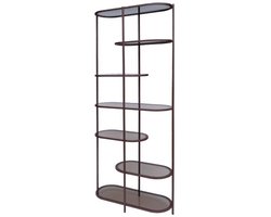 Brix Wandkast Jill Burgundy 190cm
