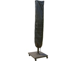 Brixy Parasolhoes - Tot Ø300cm - Waterdicht - Rond & Vierkant - 183 x 35 x 25cm - Trekkoord - Staand - Zwart