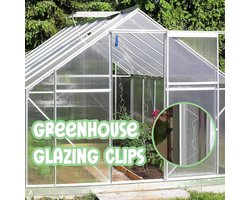 broeikasklemmen - roestvrij staal - set van 50 - zilver