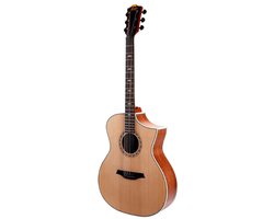 Bromo BAA4C Auditorium – Sparren Bovenblad, Mahonie Kast, Ebbenhouten Toets, Satijn Naturel Afwerking