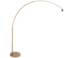 Bronskleurige Vloerlamp Sparkled Light 7268BR – Hoogwaardig metaal, hoogte verstelbaar van 210 tot 240 cm, draaibaar en kantelbaar, geschikt voor E27 fitting, Steinhauer
