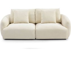 Bronx71® 3-zitsbank Isa chenille off white
