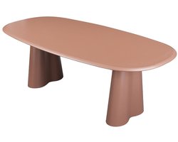 Bronx71® Eetkamertafel Cosmo 220 x 110 cm mocha mousse