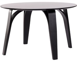 Bronx71® Eettafel Bowie rond zwart Ø 120 cm