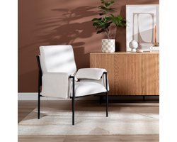 Bronx71® Fauteuil Urban linnen off white