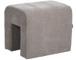 Bronx71® Modulaire hocker Seth chenille taupe