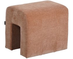 Bronx71® Modulaire hocker Seth chenille terracotta